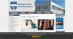 Desktop Screenshot of mariaenzersdorf.gv.at